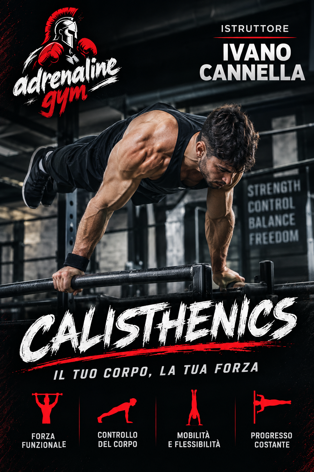 Calisthenics - allenamento alla sbarra